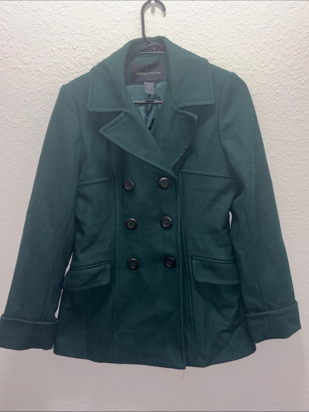 Moda International pea coat size small